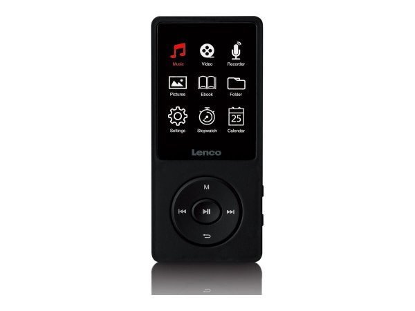 Lenco Xemio 669BK schwarz - Lettore multimediale - 8 GB