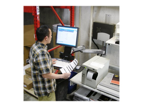 Ergotron Styleview Sit-Stand Combo Arm - Viti - 13,2 kg - 48,3 cm (19") - 61 cm (24") - 100 x 100 mm