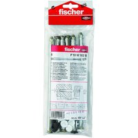 fischer 49147-F10 - Rund - Galvanisiertes Stahl - Metall - 18,2 cm - 20 cm - 6 Stück(e)