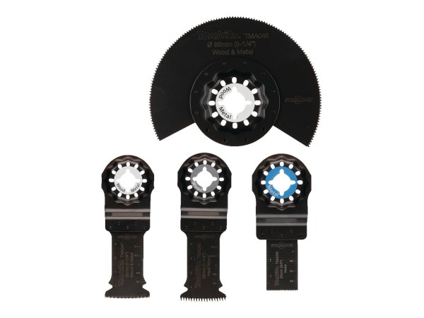 Makita B-67480 - Set di lame - Nero - Bimetallo - 4 pz