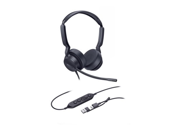 Yealink Headset UH42 Dual UC USB-C/A - Cuffia - 20 KHz