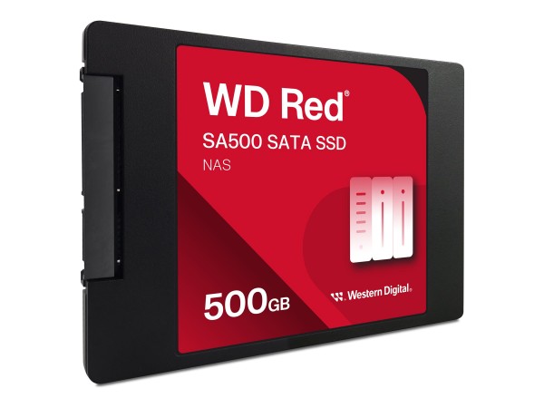 WD Red WD SA500 - 500 GB - 2.5" - 560 MB/s - 6 Gbit/s