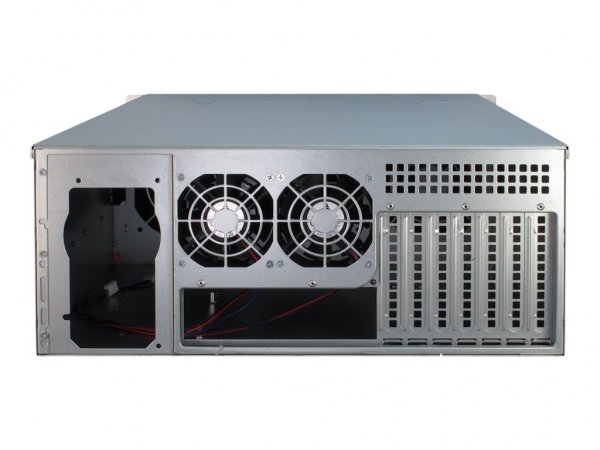 Inter-Tech 4U-4424 - Supporto - Server - Nero - Argento - ATX - EATX - micro ATX - Mini-ITX - SSI EE