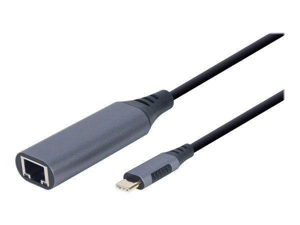 Gembird USB-C to Gigabit Ethernet network LAN adapter - Adattatore - Digitale/dati