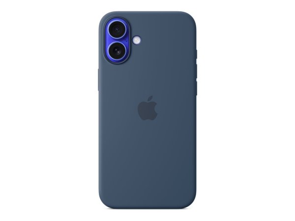 Apple iPhone 16 Plus Silikon Case mit MagSafe Denim