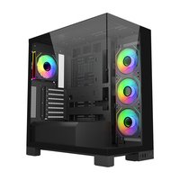 FSP M540 schwarz Tempered Glass x 2 - Midi/minitower - ATX