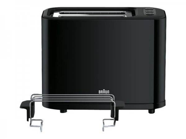 Braun HT3010BK - 2 fetta/e - Nero - Pulsanti - Manopola - 1000 W