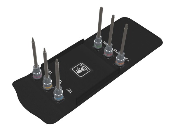 Wera 8767 C TX HF 2 - 6 pz - Torcia - T45 - T20 - T25 - T27 - T30 - T40 - Acciaio - 140 mm - 25,4 /