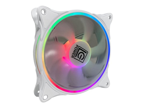 LC-Power LC-CF-120-ARGB-W - Ventilatore - 12 cm - 800 Giri/min - 1300 Giri/min - 26,8 dB - 48,9 pdc/