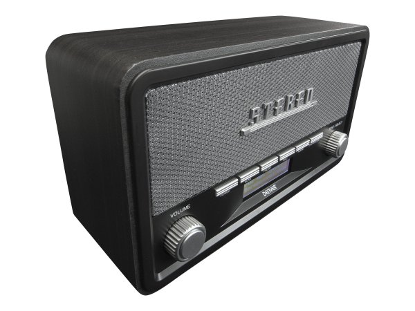 Inter Sales Denver DAB-18 - Portatile - Digitale - DAB+ - FM - 4 W - LCD - Grigio