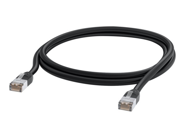 Ubiquiti UACC-CABLE-PATCH-OUTDOOR-1M-BK - 1 m - Cat5e - S/UTP (STP) - RJ-45 - RJ-45 - Nero