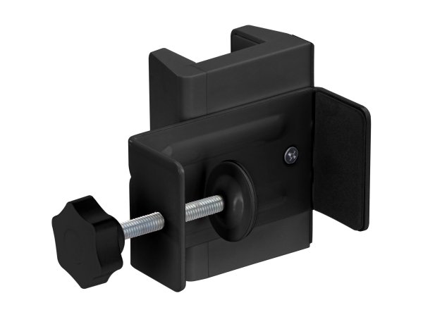 InLine Morsetto da gambe scrivania per multiprese - a vite - nero