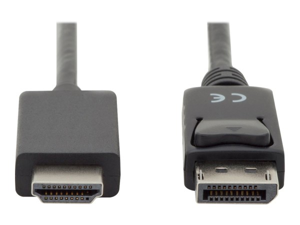 DIGITUS Cavo adattatore DisplayPort - tipo A DP – HDMI - 2 m - HDMI tipo A (Standard) - DisplayPort