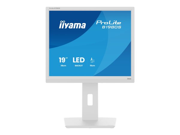 Iiyama 19 B1980S-W1 HDMI DisplayPort - Schermo piatto (tft/lcd) - 48,3 cm