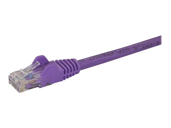 StarTech.com Purple Snagless Cat6 Patch Cable - Cavo - Rete