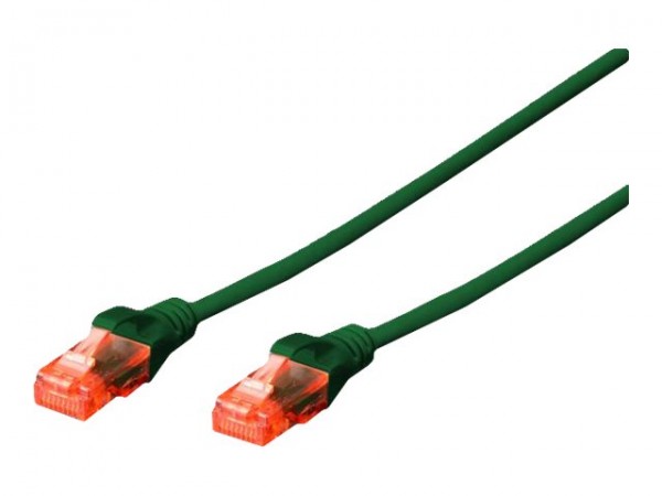 DIGITUS Cavo patch CAT 6 S/FTP - 3 m - Cat6 - S/FTP (S-STP) - RJ-45 - RJ-45 - Verde