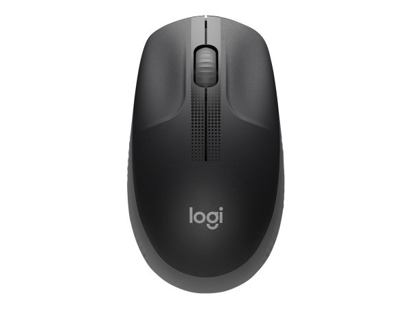 Logitech M190 - Maus - optisch - 3 Tasten - kabellos - kabelloser Empfänger (USB)