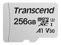 Transcend 300S - 256 GB - MicroSDXC - NAND - 95 MB/s - 40 MB/s - Class 3 (U3)
