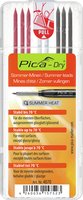 Pica Marker 4070 - 2B - Grigio - Rosso - Bianco - 8 pz - 2,8 mm - 125 mm - Blister
