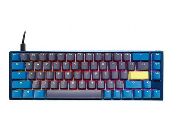 Ducky One 3 SF DayBreak - 65% - Cablato - USB - Interruttore a chiave meccanica - LED RGB - Nero - B