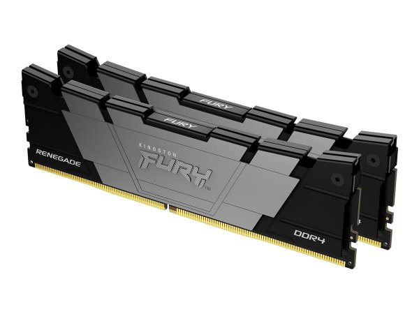 Kingston FURY 64GB 3200MT/s DDR4 CL16 DIMM (Kit da 2) Renegade Black - 64 GB - 2 x 32 GB - DDR4 - 28