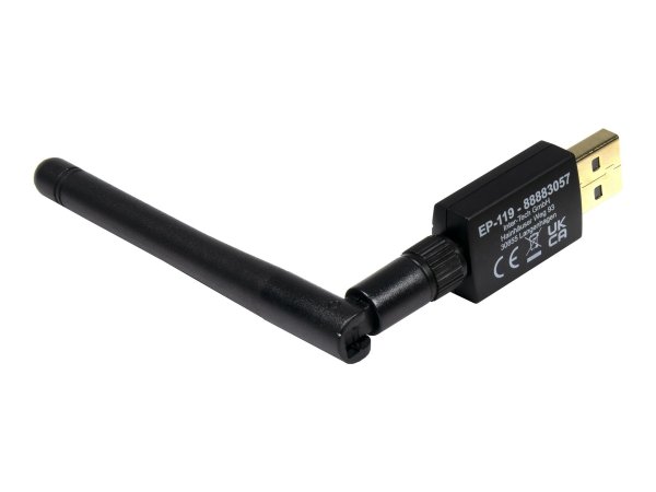 Inter-Tech Wi-Fi 5 USB Adapter Argus EP-119 Bluetooth 4.2 - Controller usb - 600 Mbps