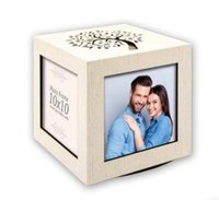 Zep Norman small - Legno - Legno - Set di cornici per foto - Tavolo - 10 x 10 cm - Quadrato