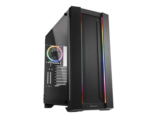 Sharkoon ELITE SHARK CA200M - Midi Tower - PC - Nero - ATX - EATX - micro ATX - Mini-ITX - SSI CEB -