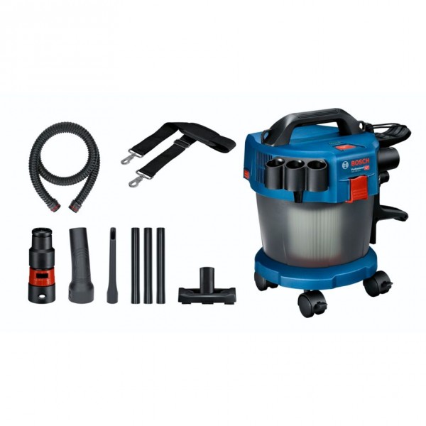 Bosch GAS 18V-10 L Professional - Secco e bagnato - Nero - Blu - L - 10 L - 6 L - 24 l/s