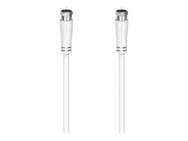 Hama Cavo SAT M/SAT M - 1,5 metri - 90 dB - bianco - 1,5 m - F - F - Bianco