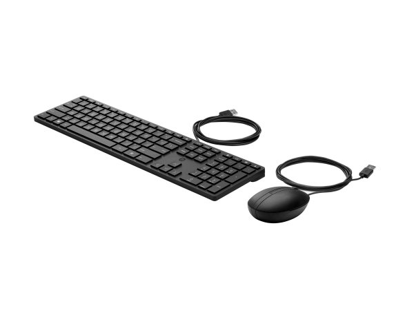 HP 320Mk - Standard - USB - Mechanischer Switch - Schwarz - Maus enthalten - Mouse - QWERTY