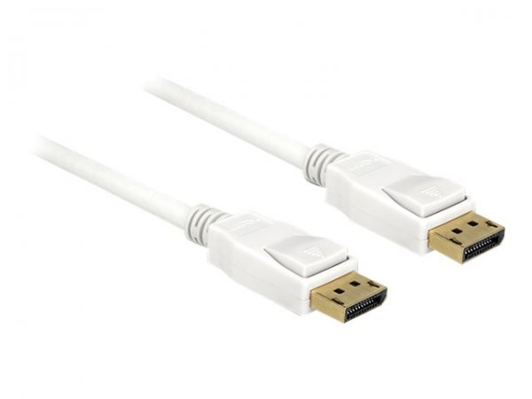 Delock 3m - 2xDisplayPort - 3 m - DisplayPort - DisplayPort - Maschio - Maschio - 3840 x 2160 Pixel