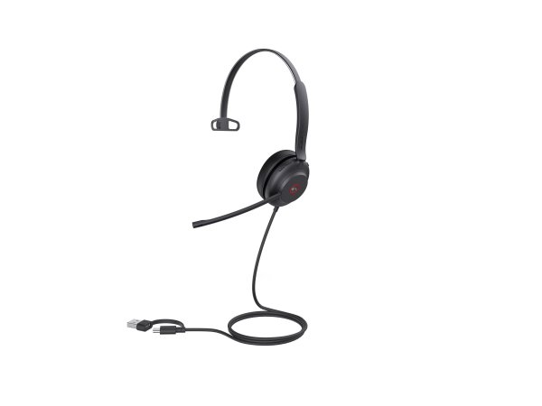 Yealink Headset - UH37 Mono Teams USB-C/A - Cuffia - 20 KHz