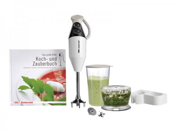 UNOLD ESGE M 160 G Gourmet - Frullatore ad immersione - 0,6 L - 0,6 m - 160 W - Antracite - Bianco