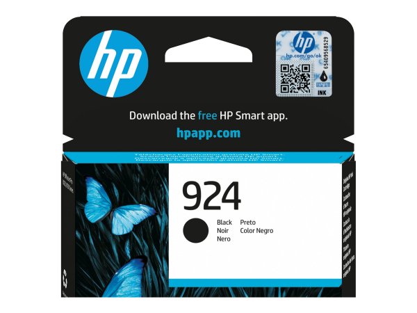HP 924 Schwarz Tintenpatrone - Originale - Cartuccia di inchiostro