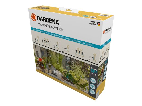 Gardena Micro-Drip-System Set Terrasse 30 Pflanzen