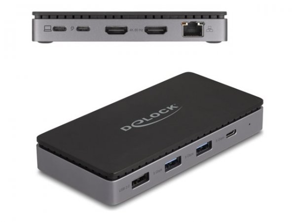 Delock USB Type-C Dockingstation 4K - Dual HDMI MST