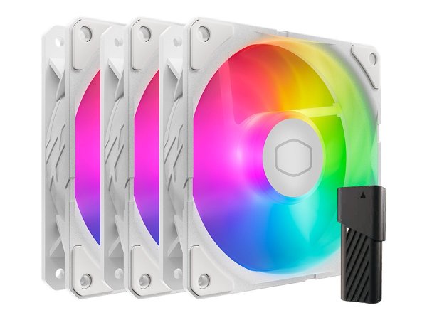 Cooler Master Lüfter SickleFlow Edge White 120 Argb 3in1 - Case fan - 32,8 dB
