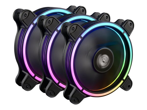 Enermax T.B.RGB AD. - Ventilatore - 12 cm - 1500 Giri/min - 22 dB - 47,53 pdc/min - 80,75 m³/h