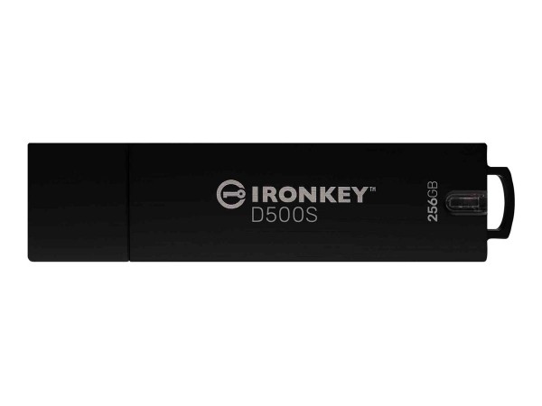 Kingston IronKey 512GB D500S FIPS 140-3 Lvl 3 AES-256 - 512 GB - USB tipo A - 3.2 Gen 1 (3.1 Gen 1)