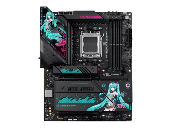 ASUS Rog Strix X870E-H Gaming Wifi7 Hatsune Miku Edition - Scheda madre - AMD Sockel AM5 (Ryzen Zen4