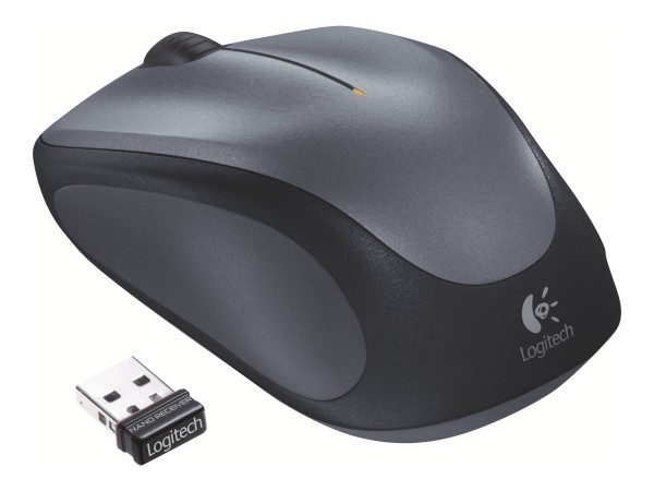 Logitech 910-002201 - Ambidestro - Ottico - RF Wireless - 1000 DPI - Grigio