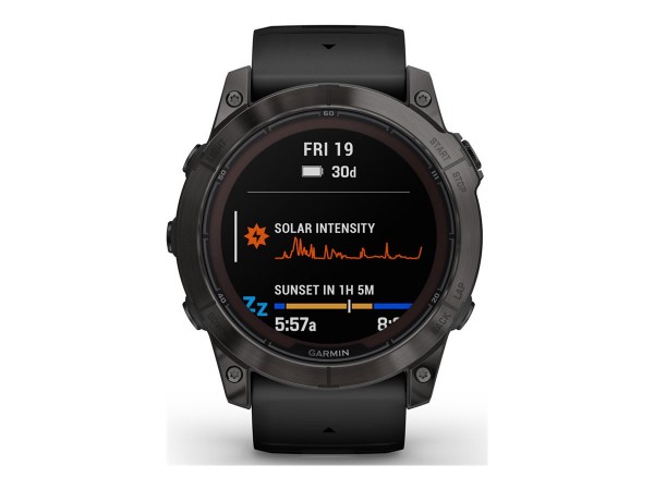 Garmin fenix 7X Pro Smartwatch– Sapphire Solar Edition Carbon Grey DLC Titanium mit