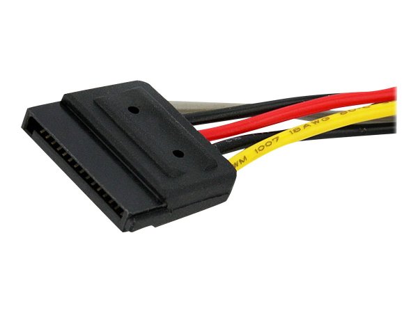 StarTech.com 6in SATA Power Y Splitter Cable Adapter - Cavo - Digitale/dati