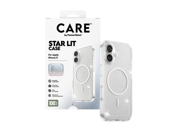 PanzerGlass CARE by Flagship Case Urban Explorer Star Lit w. White MagSafe iPhone 17