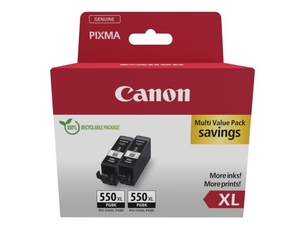 Canon 6431B010 - Nero - 2 pz - Doppia confezione