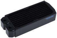Alphacool 14227 - Dissipatore - Ottone - Acciaio - Nero - 92 mm - 229 mm - 45 mm