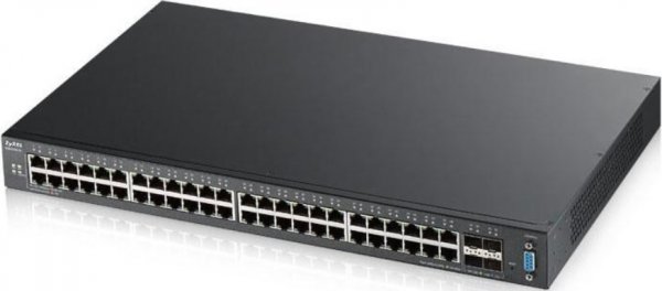 ZyXEL XGS2210-52 - Gestito - L2 - Gigabit Ethernet (10/100/1000) - Montaggio rack - 1U