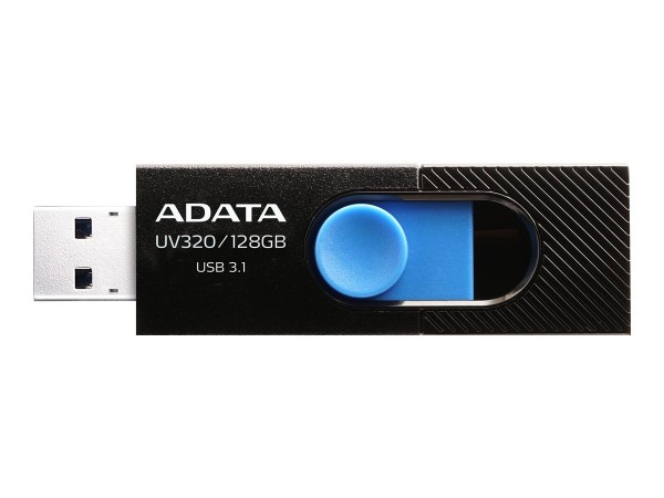 ADATA UV320 - 32 GB - USB tipo A - 3.2 Gen 1 (3.1 Gen 1) - Lamina di scorrimento - 7,9 g - Nero - Bl