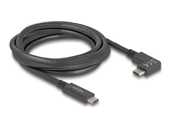 Delock Cavo USB 5 Gbps da USB Type-C maschio a USB Type-C maschio con angolazione sinistra / destra
